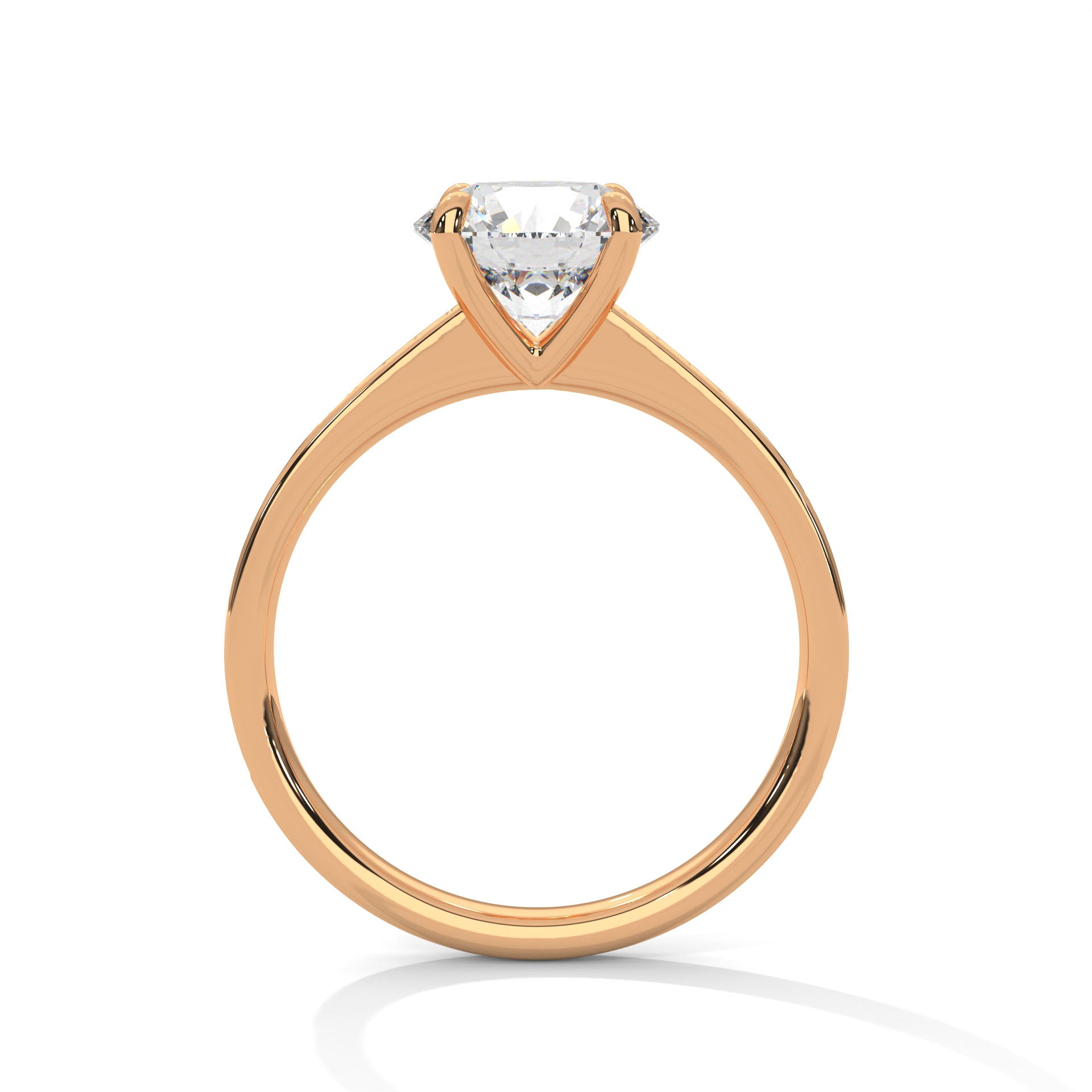 Eternal Brilliance 1CT Round Lab-Grown Diamond Engagement Ring | 1.21 CTW